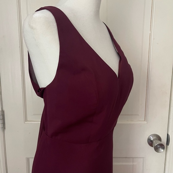 Jenny Yoo Delaney Dress in Hibiscus Size 8 Bridesmaid Maid of Honor Wedding - Picture 7 of 11